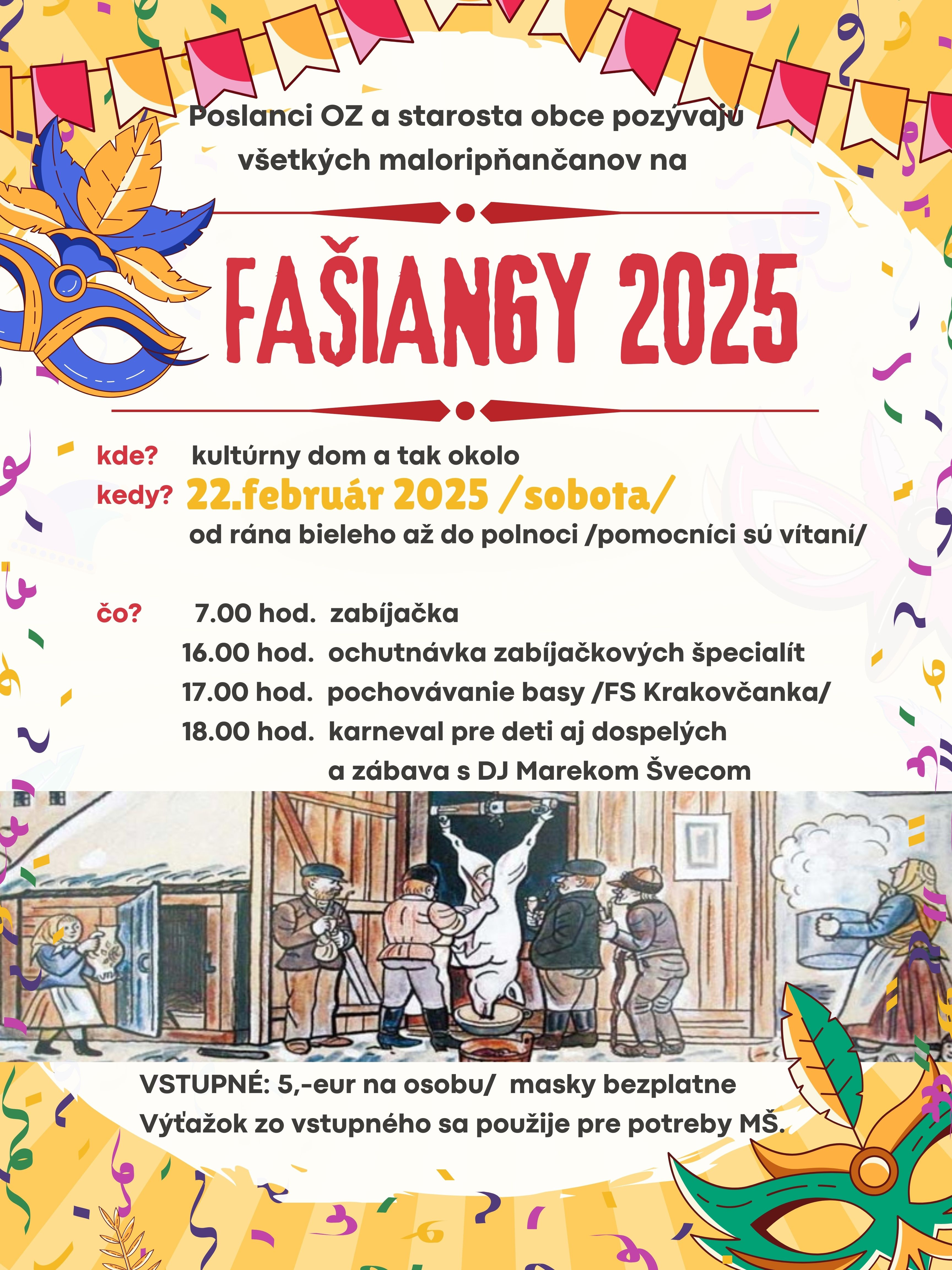 Fašiangy 2025
